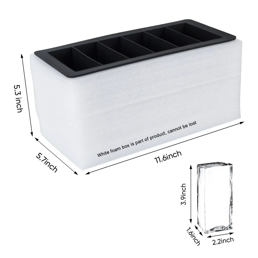 Clear Silicone Ice Cube Tray Mold, Food Grade, Cocktail, Whiskey, New Arrivals, 2024